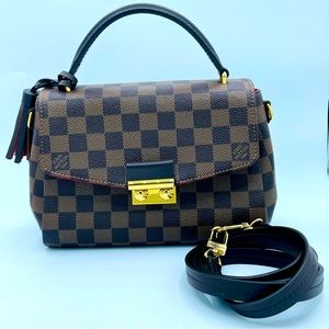 Louis Vuitton Croisette Damier Ebene Crossbody